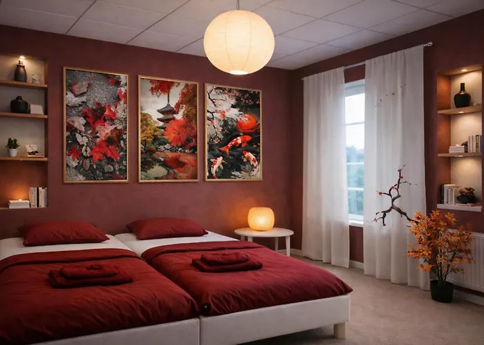 4seasons - Crimson Autumn Ensuites Rum i privatbostad *